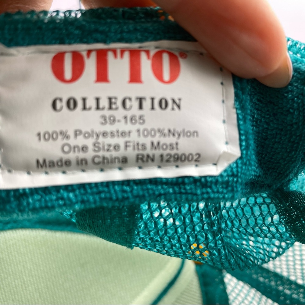 NEW-Brunch Squad Nylon Graphic Trucker Hat TEAL - Picture 3 of 3